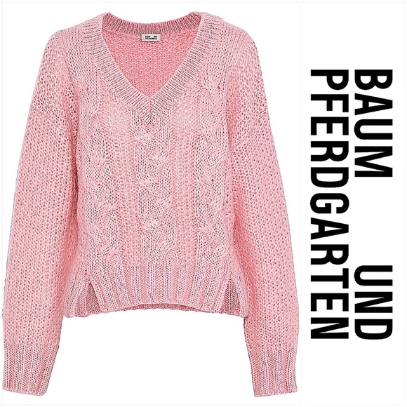 d a n i s h :: Baum und Pferdgarten Mohair Chunky Cable Knit Sweater - Picture 12 of 12